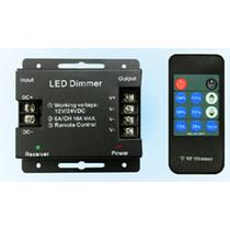 Egyszínű LED szalag vezérlő 216W dimmer rádiós távirányítóval