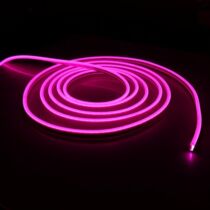Neon flex LED szalag Pink 120LED/m 10 W/m IP68 vízálló