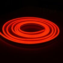 Neon flex LED szalag Piros 120LED/m 10 W/m IP68 vízálló