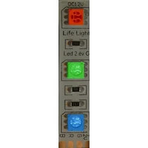 Kültéri RGB 12V LED szalag 30LED/m 5050 chip 7,2W 320 lm/m