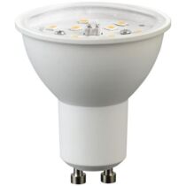GU10 átlátszó burás LED izzó hidegfehér 5W 560 lumen