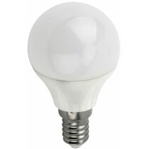 Dimmelhető kisgömb E14 LED izzó melegfehér 6W 580 lumen