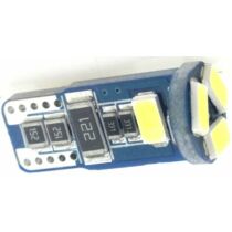 T10 Canbus helyzetjelző/index 5 LED hidegfehér 1,5 W 115 lumen autós LED