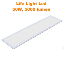 LED panel 30x120 cm hidegfehér 50W 5000 lumen