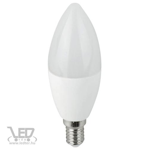 Gyertya E14 LED izzó melegfehér 7W 710 lumen