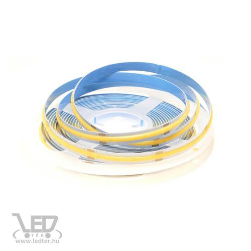 Led szalag COB leddel, 9W, 830 Lumen, 4000K, közép fehér. Vonalfényt ad, CRI>90, IP44, vízálló! !