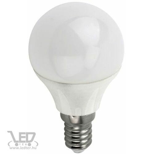Kisgömb E14 LED izzó hidegfehér 4W 420 lumen