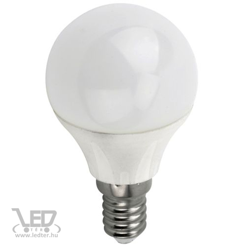 Kisgömb E14 LED égő hidegfehér 4W 420 lumen