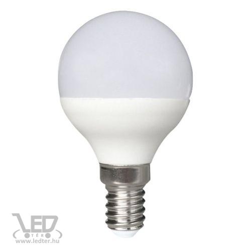 Kisgömb E14 LED izzó hidegfehér 5W 600 lumen