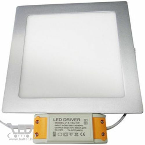 LED panel kocka alakú középfehér 12W 870 lumen