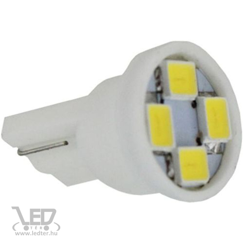 T10 heylzetjelző/index sárga 1 W 40 lumen autós LED